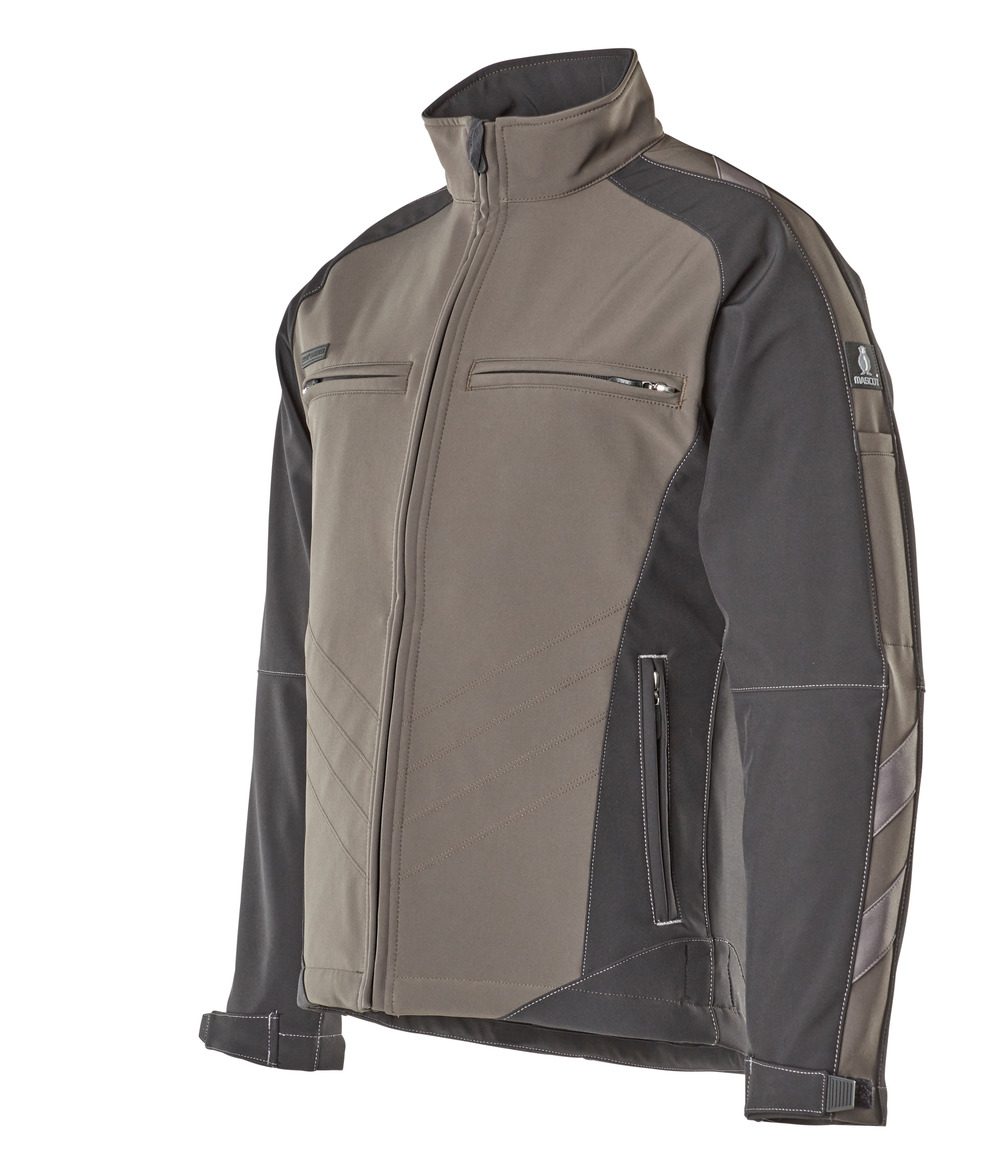 Mascot Dresden Unique zweifarbig Softshelljacke – dunkelanthrazit/schwarz