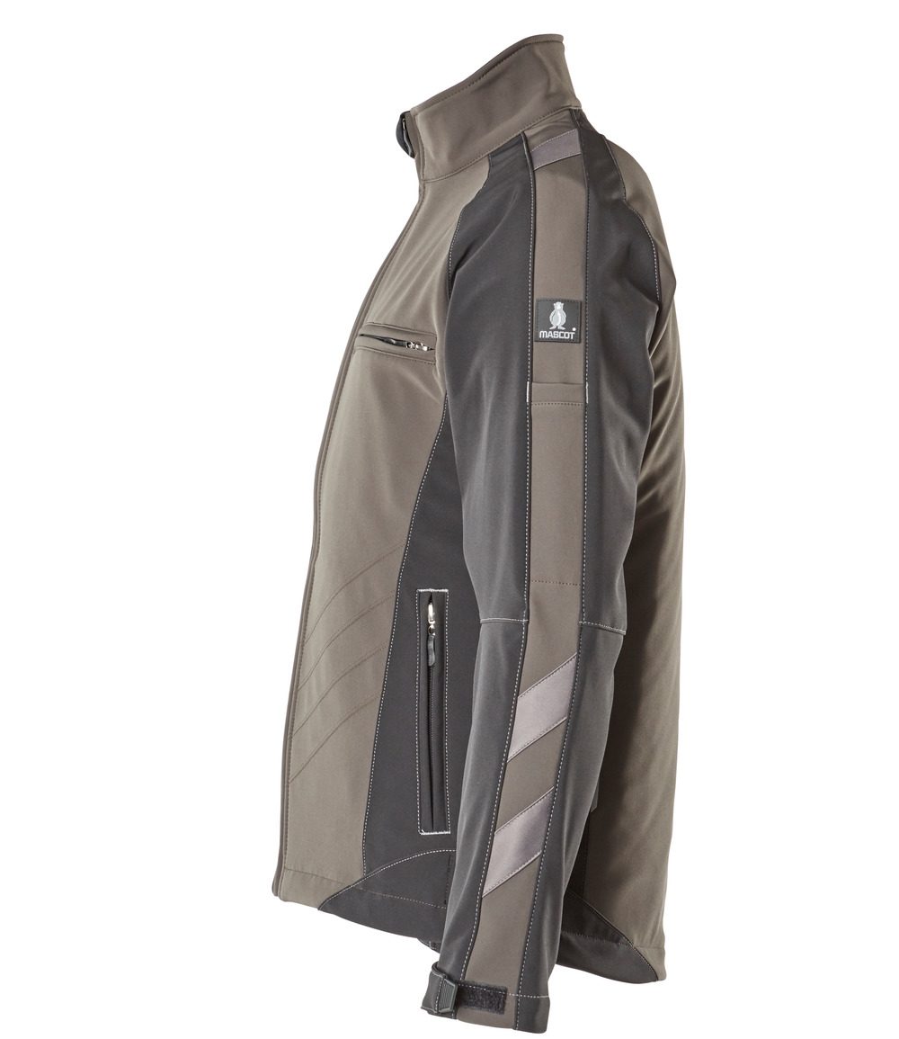 Mascot Dresden Unique zweifarbig Softshelljacke – dunkelanthrazit/schwarz