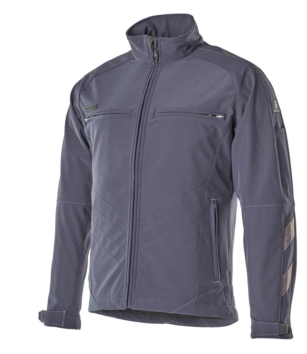 Mascot Dresden Unique einfarbig Softshelljacke – schwarzblau