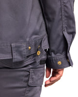 Blåkläder Damen 4443 Industrie Stretch Bundjacke – mittelgrau/schwarz