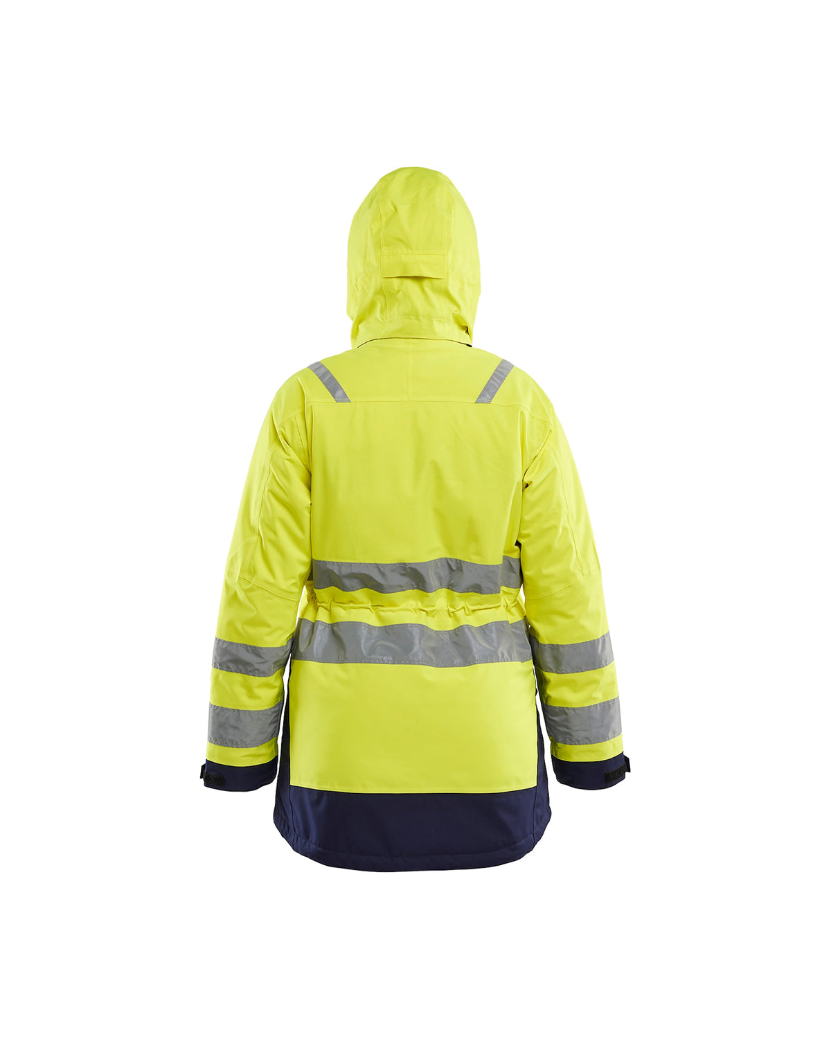 Blåkläder Damen 4472 Warnschutz Winterparka – gelb/marine