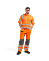 Blåkläder mit UV-Schutz 3380 Warnschutz T-Shirt – orange