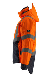 Mascot Harlow Safe Supreme zweif Warnschutzjacke – orange/schwarzblau