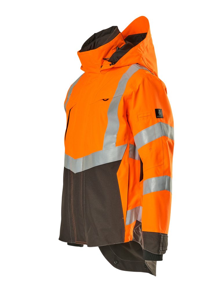 Mascot Harlow Safe Supreme zweif Warnschutzjacke – warnorange/anthrazit