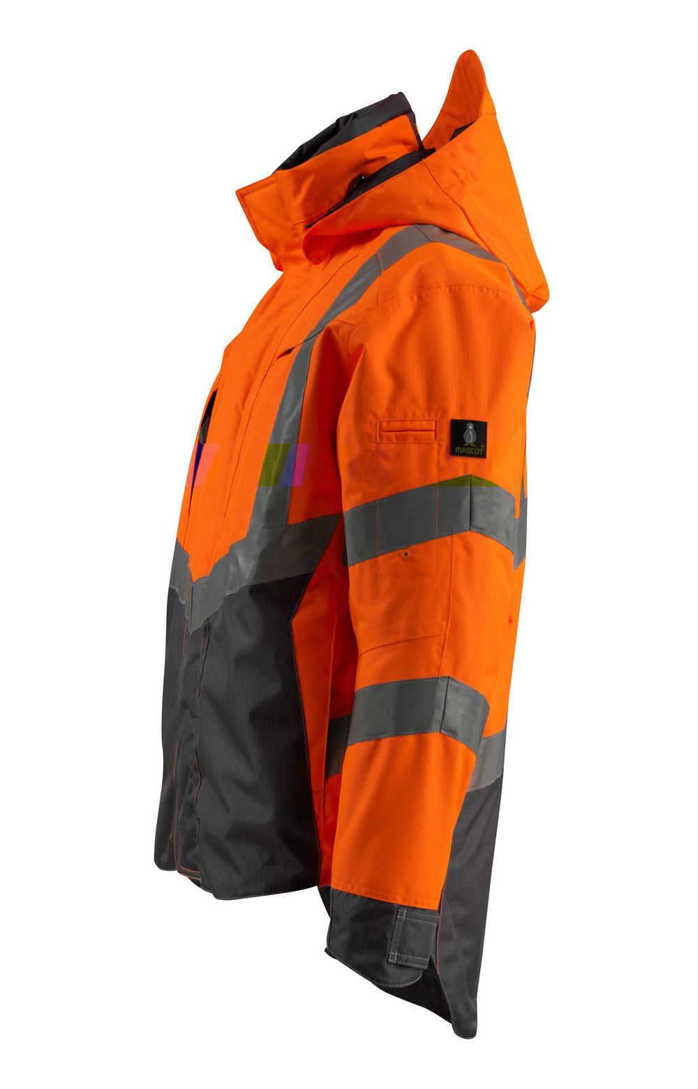 Mascot Harlow Safe Supreme zweif Warnschutzjacke – warnorange/anthrazit