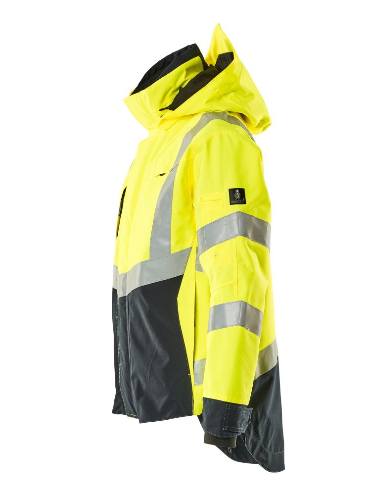 Mascot Harlow Safe Supreme zweif Warnschutzjacke – gelb/schwarzblau