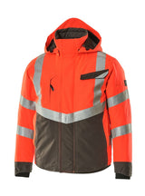 Mascot Hastings Safe Supreme zweif Warnwinterjacke – rot/anthrazit