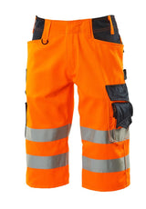 Mascot Luton Safe Supreme Warn-Piratenhose – orange/schwarzblau