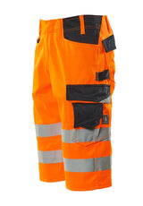 Mascot Luton Safe Supreme Warn-Piratenhose – orange/schwarzblau
