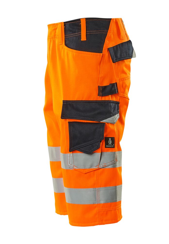 Mascot Luton Safe Supreme Warn-Piratenhose – orange/schwarzblau