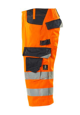 Mascot Luton Safe Supreme Warn-Piratenhose – orange/schwarzblau