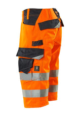 Mascot Luton Safe Supreme Warn-Piratenhose – orange/schwarzblau