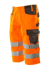 Mascot Luton Safe Supreme Warn-Piratenhose – orange/dunkelanthrazit