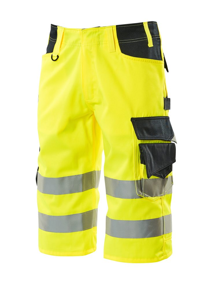 Mascot Luton Safe Supreme Warn-Piratenhose – gelb/schwarzblau