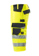 Mascot Luton Safe Supreme Warn-Piratenhose – gelb/schwarzblau