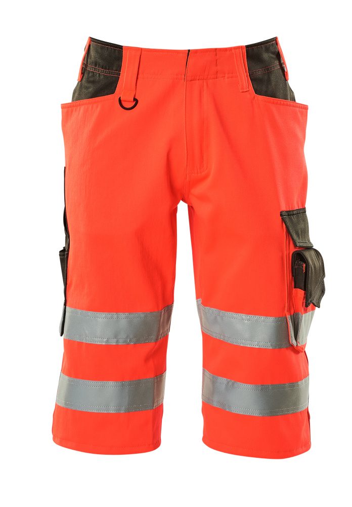 Mascot Luton Safe Supreme Warn-Piratenhose – rot/dunkelanthrazit