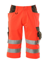 Mascot Luton Safe Supreme Warn-Piratenhose – rot/dunkelanthrazit