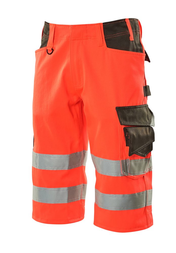 Mascot Luton Safe Supreme Warn-Piratenhose – rot/dunkelanthrazit