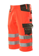 Mascot Luton Safe Supreme Warn-Piratenhose – rot/dunkelanthrazit