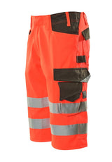 Mascot Luton Safe Supreme Warn-Piratenhose – rot/dunkelanthrazit