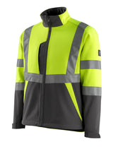 Mascot Kiama Safe Light Warn-Softshelljacke – warngelb/anthrazit