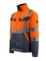 Mascot Forster Safe Light Warnschutzjacke – orange/schwarzblau