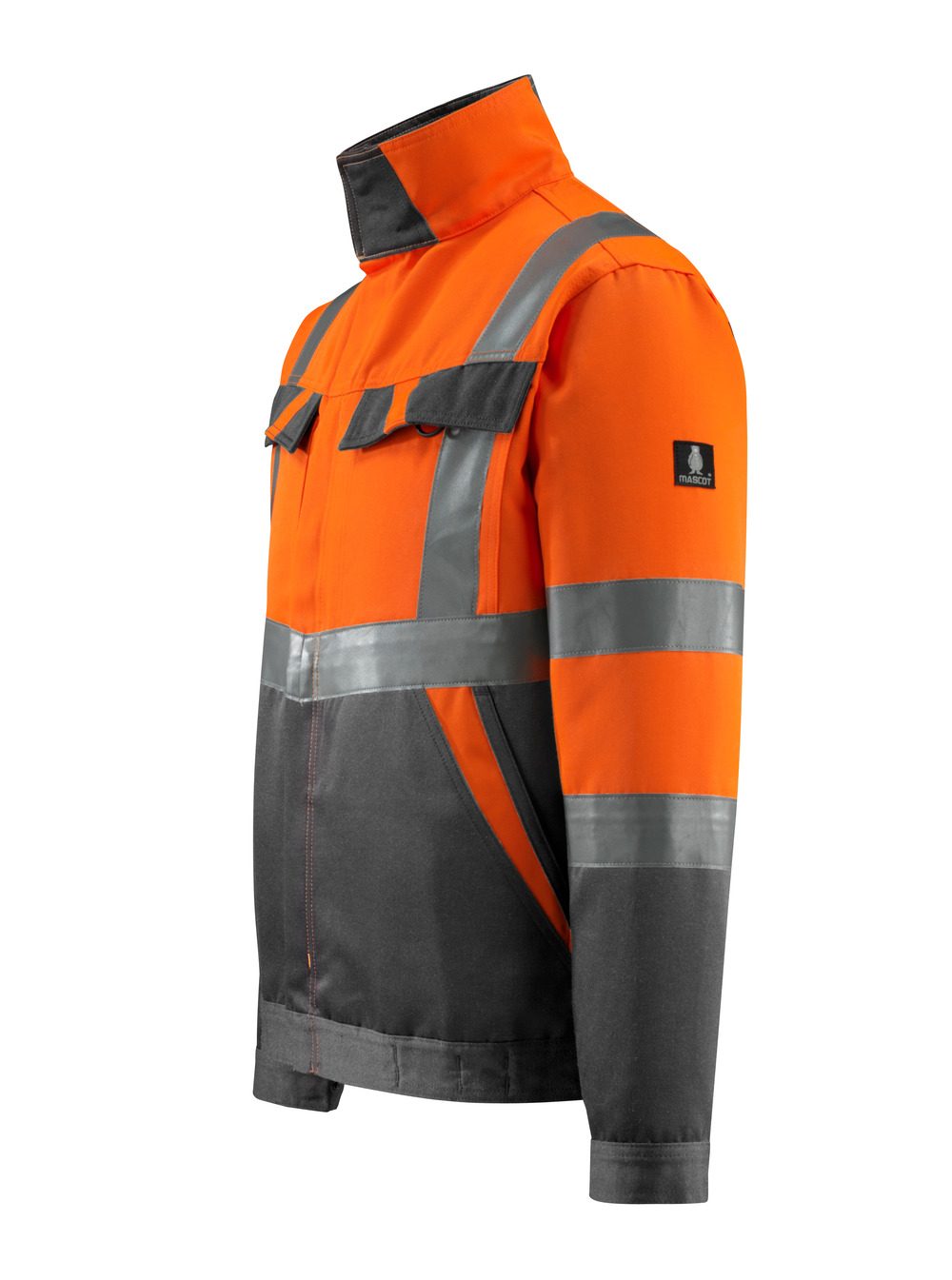 Mascot Forster Safe Light Warnschutzjacke – orange/dunkelanthrazit