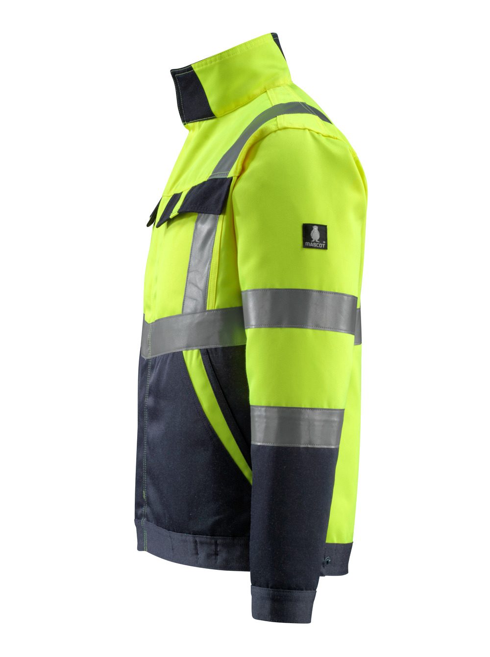 Mascot Forster Safe Light Warnschutzjacke – gelb/schwarzblau
