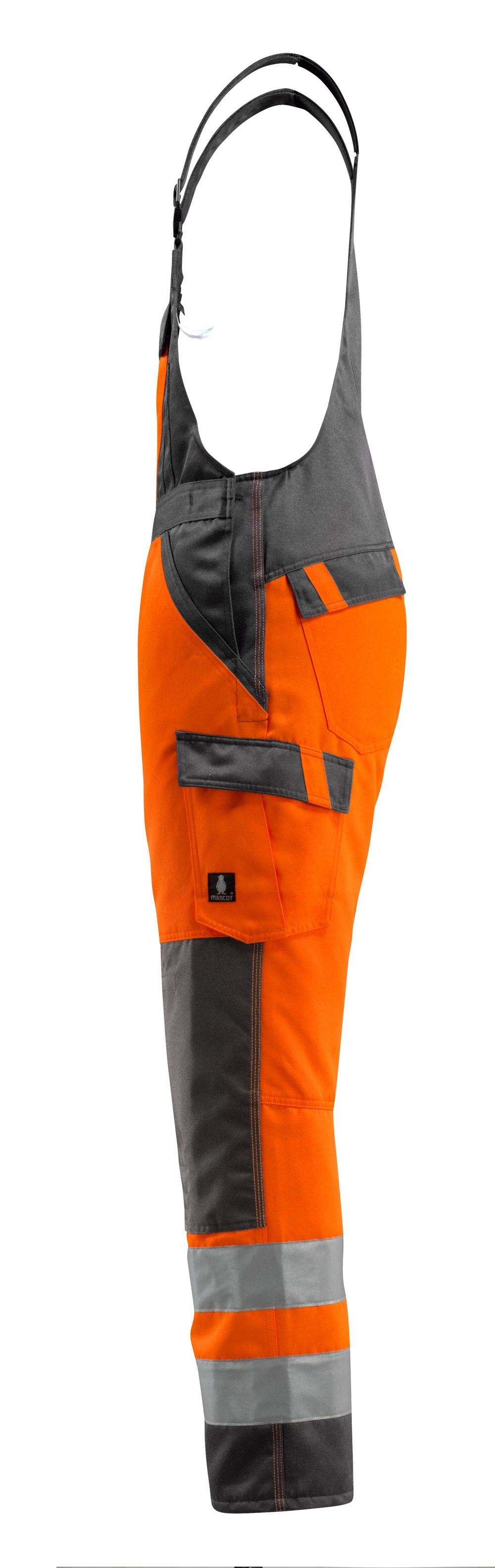 Mascot Gosford Safe Light Warnschutz Latzhose – orange/dunkelanthrazit