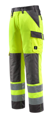 Mascot Maitland Safe Light Warnschutz Hose – gelb/dunkelanthrazit