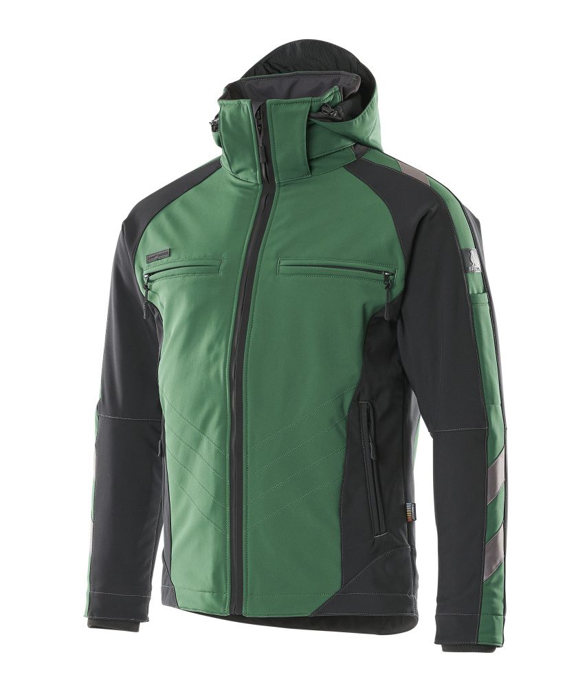 Mascot Darmstadt Unique Softshelljacke – grün/schwarz