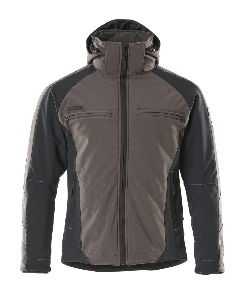 Mascot Darmstadt Unique Softshelljacke – dunkelanthrazit/schwarz