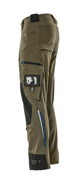 Mascot Stretch Dyneema Advanced Bundhose – moosgrün