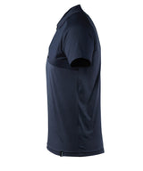 Mascot mit Brusttasche Advanced Poloshirt – schwarzblau