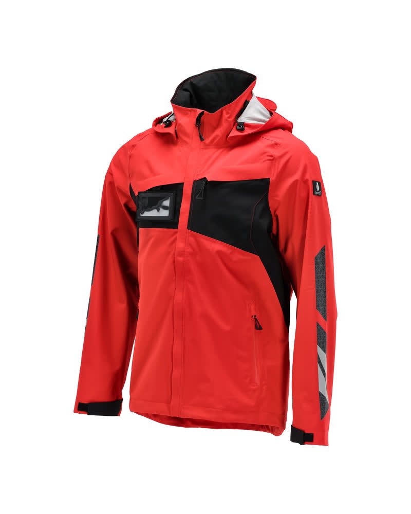 Mascot Accelerate Hardshelljacke – verkehrsrot/schwarz