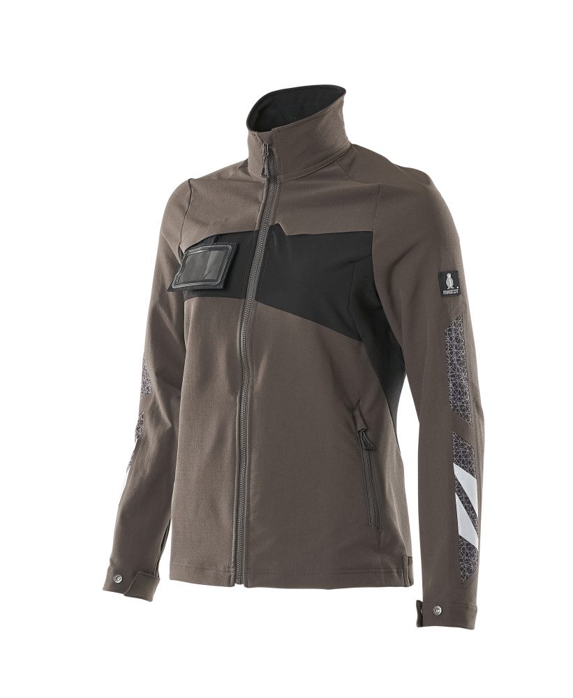 Mascot Damen Accelerate Stretch-Bundjacke – dunkelanthrazit/schwarz