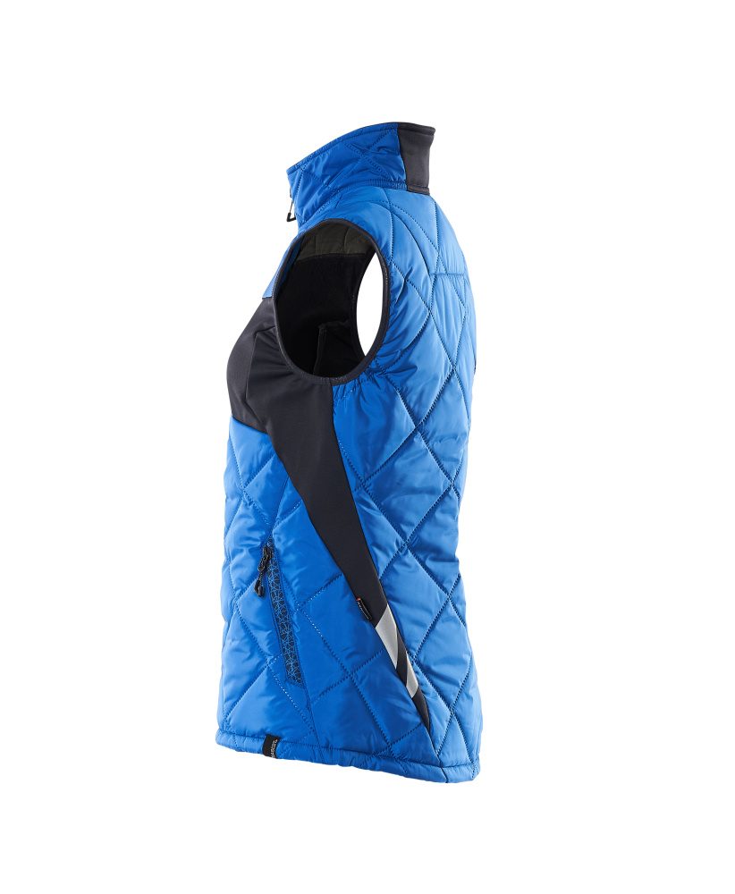 Mascot Damen mit Climascot Accelerate Steppweste – azurblau/schwarzblau