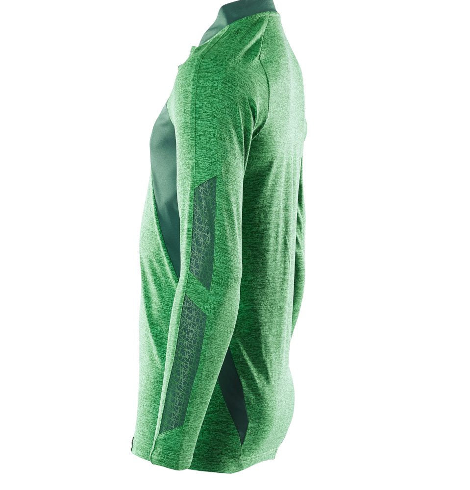 Mascot Coolmax Pro Accelerate Langarm-Poloshirt – grasgrün/grün