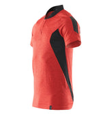 Mascot Accelerate Polo-Shirt mit Coolmax Pro – verkehrsrot/schwarz