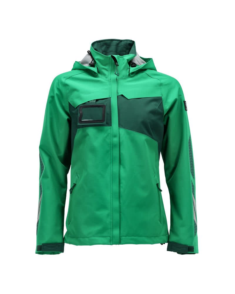 Mascot Damen Accelerate Hardshell-Regenjacke – grasgrün/grün