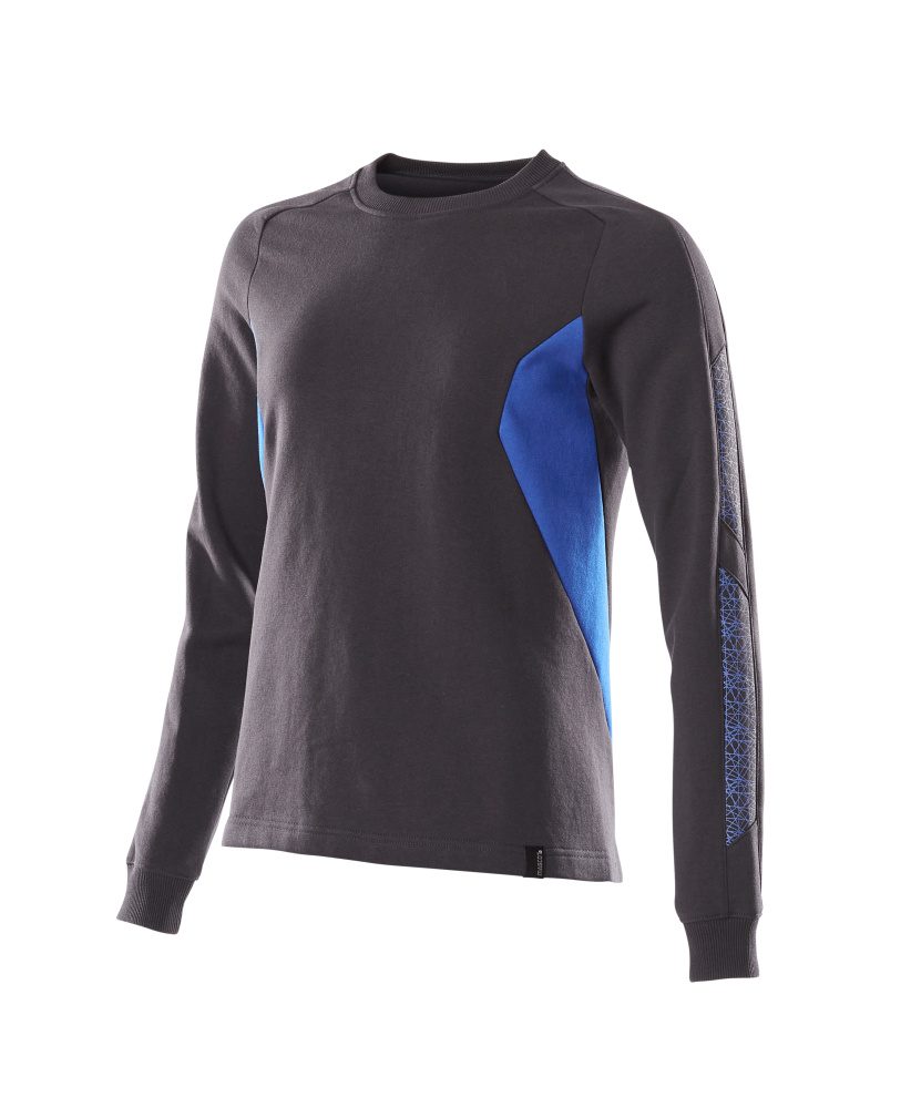 Mascot Damen Accelerate Sweatshirt – schwarzblau/azurblau