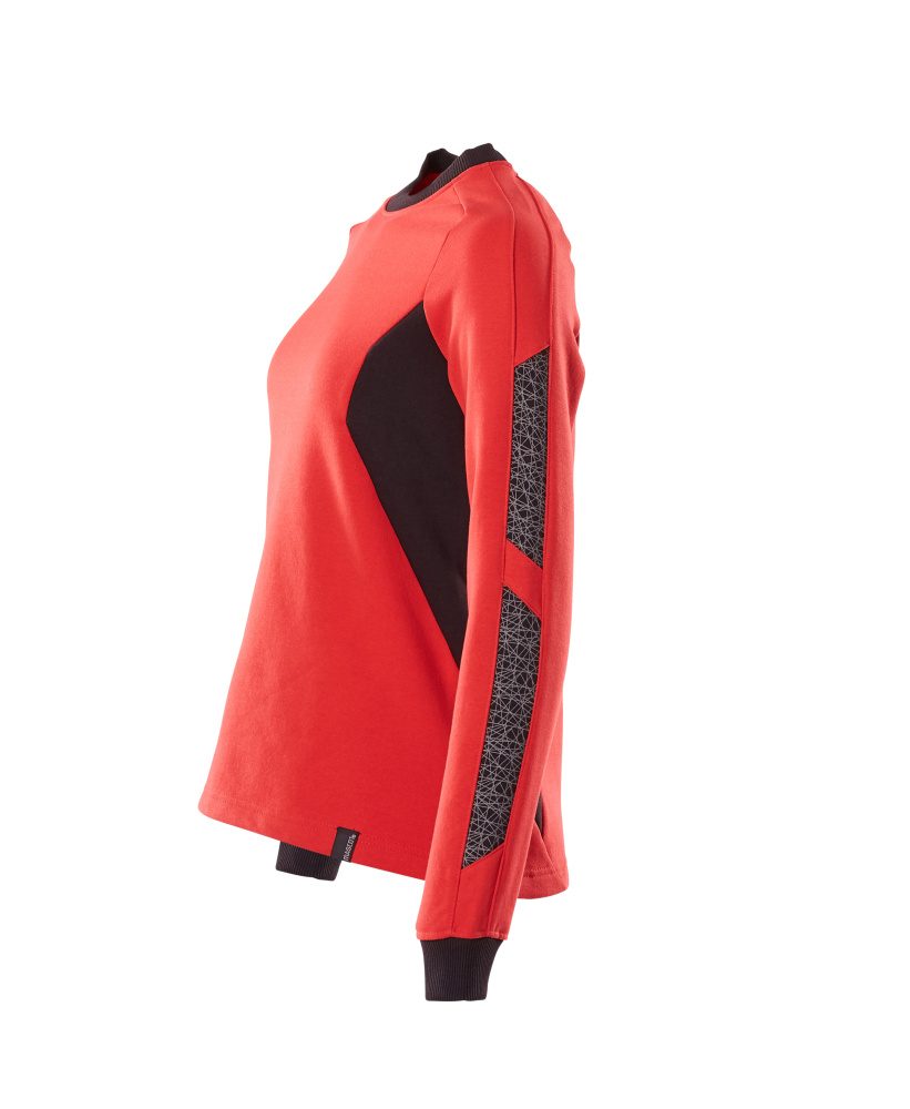 Mascot Damen Accelerate Sweatshirt – verkehrsrot/schwarz