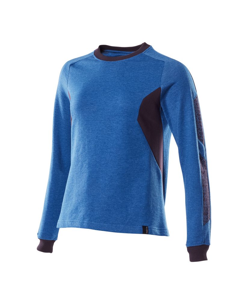 Mascot Damen Accelerate Sweatshirt – azurblau/schwarzblau