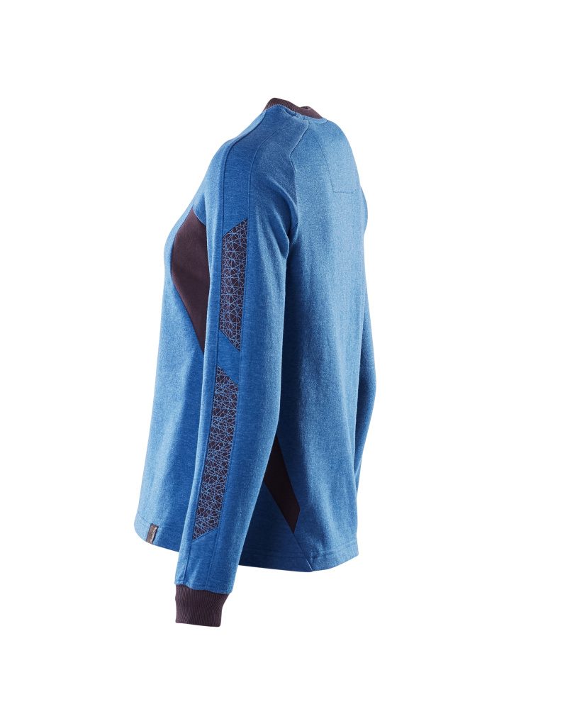 Mascot Damen Accelerate Sweatshirt – azurblau/schwarzblau