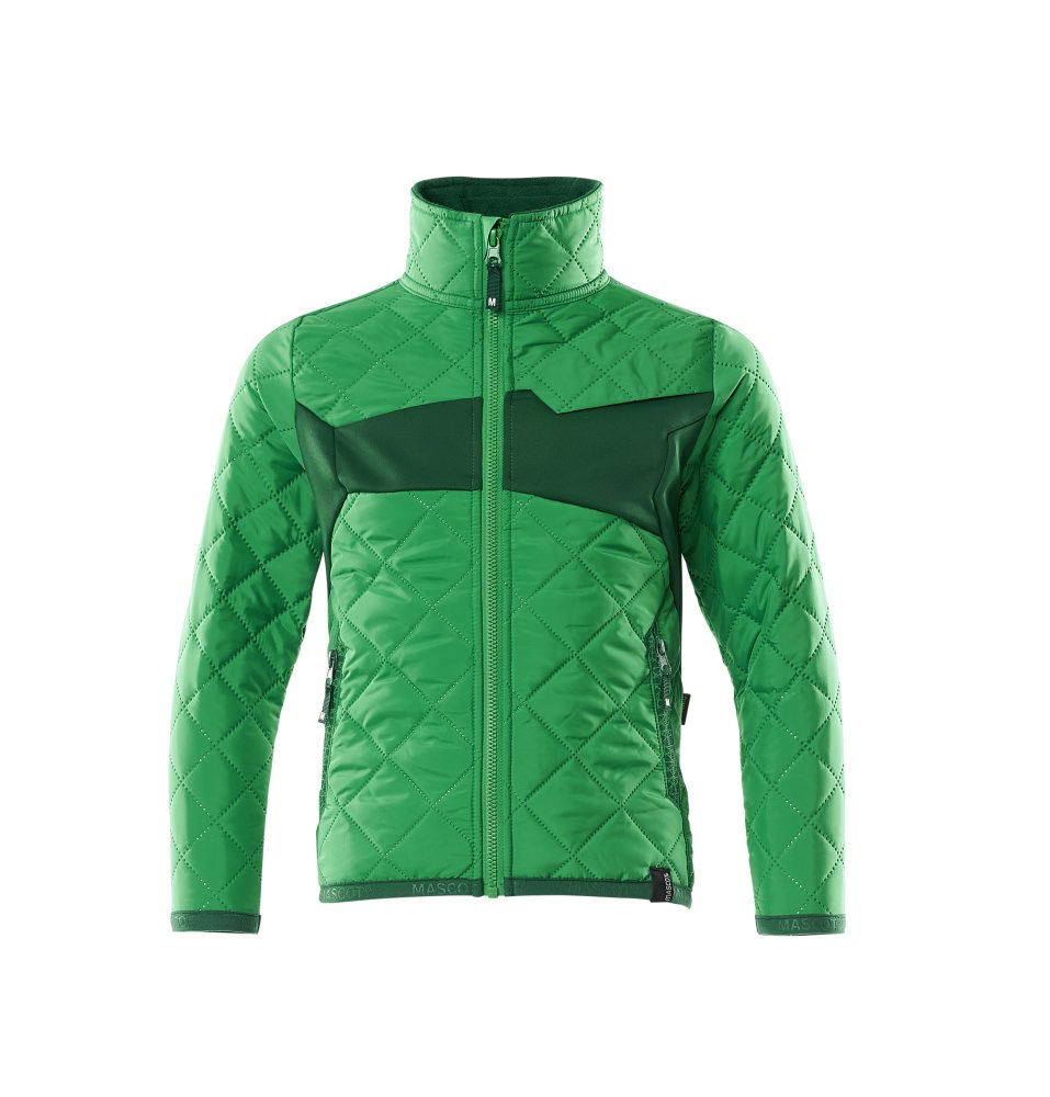 Mascot m. Climascot Accelerate Kinder Steppjacke – grasgrün/grün