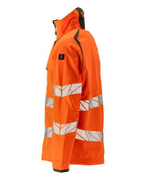 Mascot Accelerate Safe Warn-Softshelljacke – orange/moosgrün