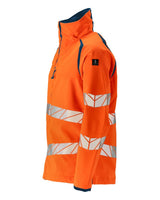 Mascot Accelerate Safe Warn-Softshelljacke – orange/dunkelpetroleum
