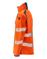 Mascot Accelerate Safe Warn-Softshelljacke – orange/dunkelpetroleum