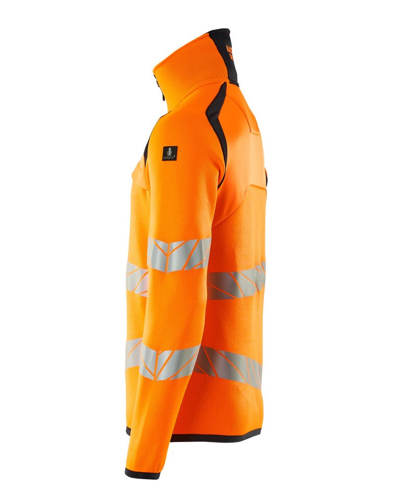 Mascot Accelerate Safe Warnschutz Strickpullover – orange/schwarzblau