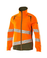 Mascot Damen Accelerate Safe Warn Stretchbundjacke – orange/moosgrün